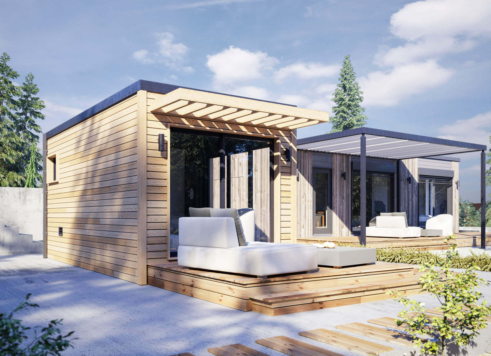 Tiny House mit Sauna - Luxuriöses und kompaktes Wohnen